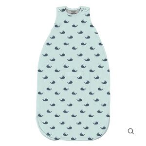 Woolino Whale Print Baby Sleep Sack
